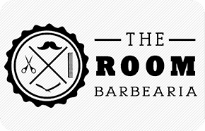 logo barbearia the room